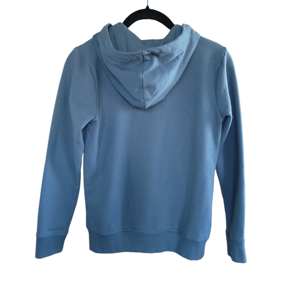 Treasure & Bond Boy's S 7-8 Full Zip Hoodie Slate Blue - Picture 3 of 11